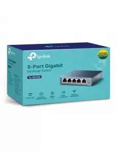 Switch RJ45 TP-Link TL-SG105 10/100/1000 Mbps 5 Ports Métal SW_TL-SG105 - 3