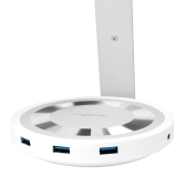 Support de Casque LogiLink UA0304 Hub USB 3.0 + Jack Aluminium Support de Casque LogiLink UA0304 Hub USB 3.0 + Jack Aluminium