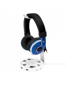 Support de Casque LogiLink UA0304 Hub USB 3.0 + Jack Aluminium MICLL-UA0304 - 5