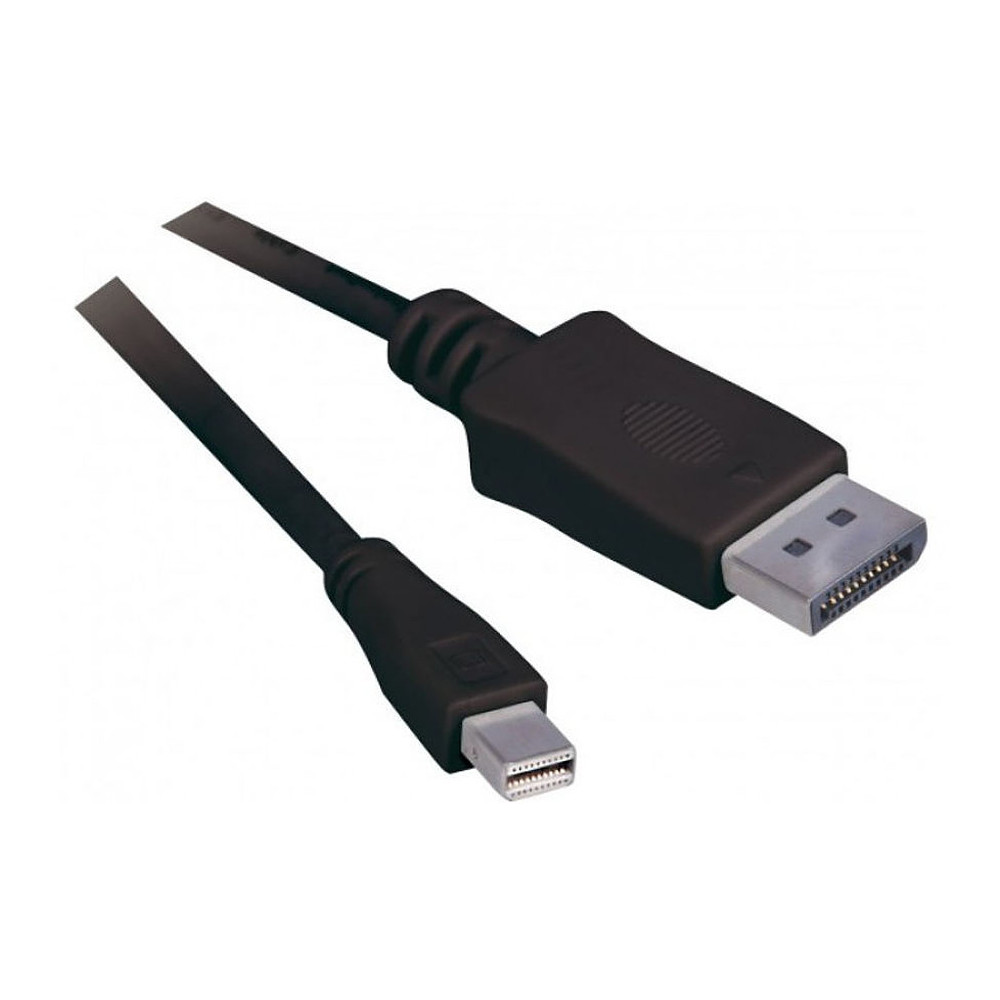Cable Mini DisplayPort vers DisplayPort 1.2 M/M 1.0M Ultra HD/4K Cable Mini DisplayPort vers DisplayPort 1.2 M/M 1.0M Ultra HD/4K