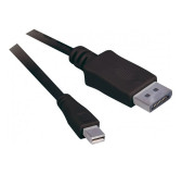 Cable Mini DisplayPort vers DisplayPort 1.2 M/M 1.0M Ultra HD/4K Cable Mini DisplayPort vers DisplayPort 1.2 M/M 1.0M Ultra HD/4K