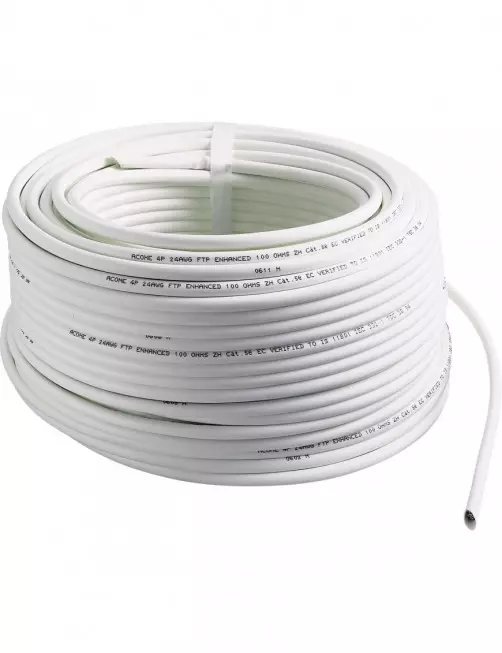 Cable Réseaux RJ45 300m Droit Cat6 FTP Blindé Monobrin (rigide)