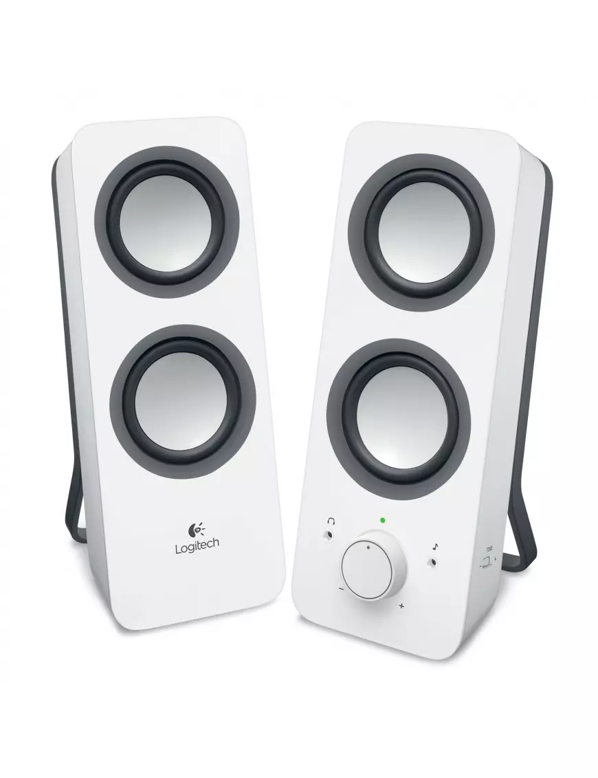 Haut-parleurs Logitech Z200 2.0 5 Watts RMS Blanc