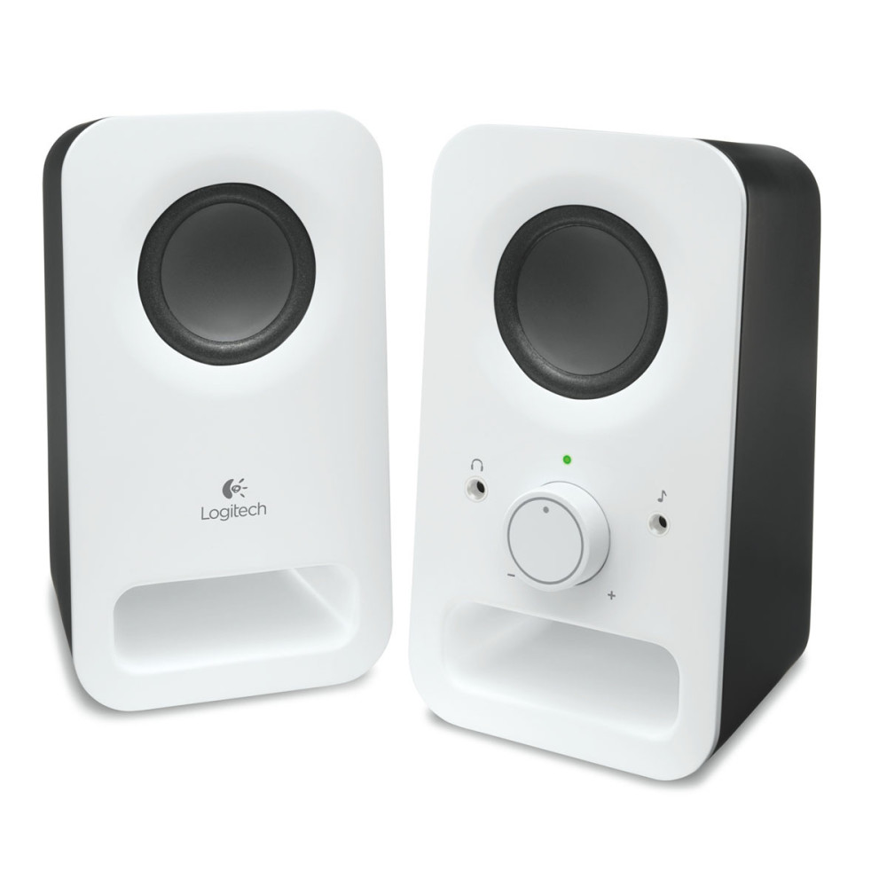 Haut-parleurs Logitech Z150 2.0 3 Watts RMS Blanc Haut-parleurs Logitech Z150 2.0 3 Watts RMS Blanc