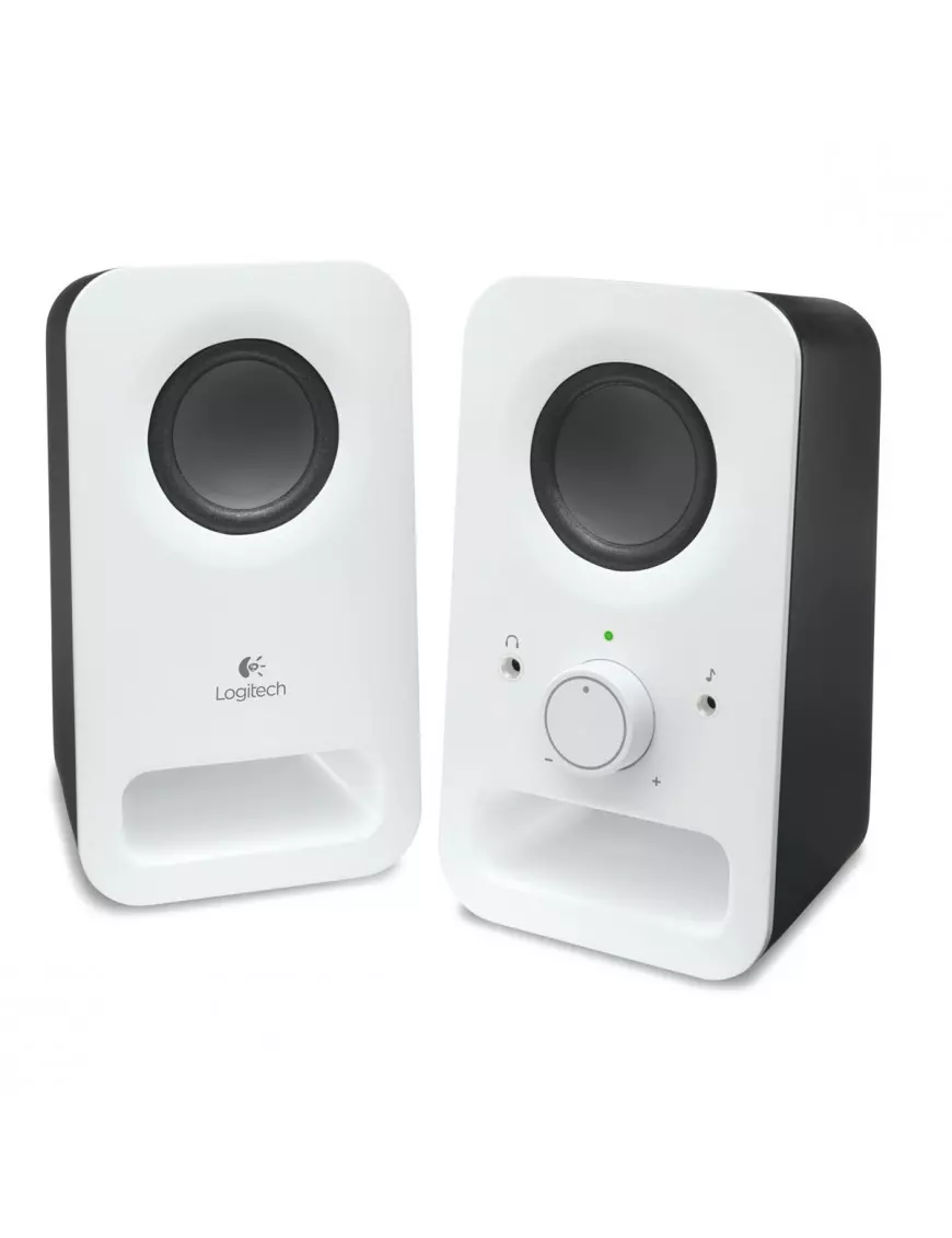 Haut-parleurs Logitech Z150 2.0 3 Watts RMS Blanc HPLOZ150_WHITE - 1