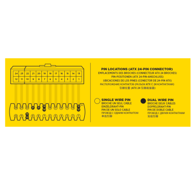 Kit de Câbles Corsair Pro Alimentation gainés Type 4 Blanc ALIMCOCP-8920224 - 16