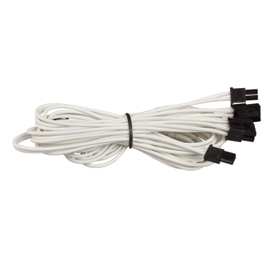 Kit de Câbles Corsair Pro Alimentation gainés Type 4 Blanc ALIMCOCP-8920224 - 8