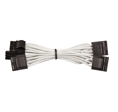 Kit de Câbles Corsair Pro Alimentation gainés Type 4 Blanc ALIMCOCP-8920224 - 6