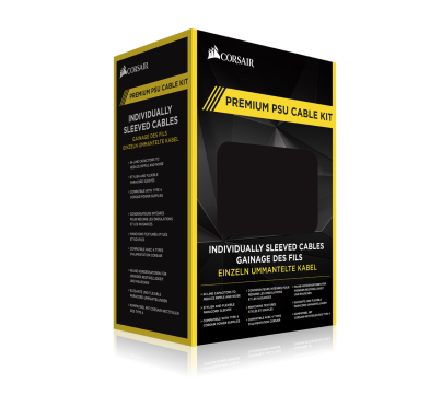 Kit de Câbles Corsair Pro Alimentation gainés Type 4 Blanc ALIMCOCP-8920224 - 2