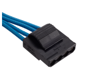 Kit de Câbles Corsair Pro Alimentation gainés Type 4 Bleu Kit de Câbles Corsair Pro Alimentation gainés Type 4 Bleu