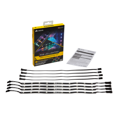 Corsair RGB LED Lighting PRO Expansion Kit  LEDCOLIGHTPRO-EXP - 2
