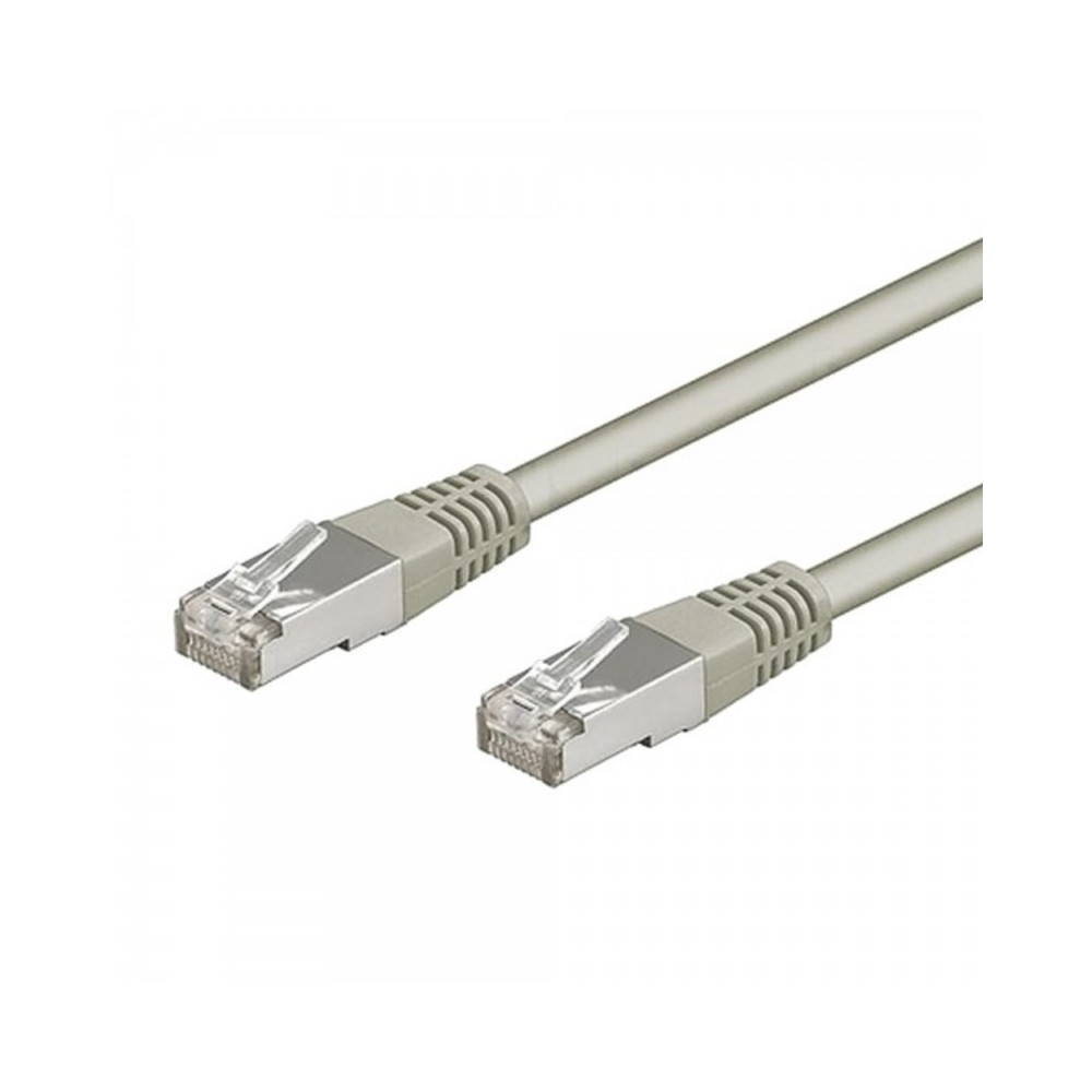 Cable Réseaux RJ45 1m Droit Cat6A S/FTP Blindé Gris