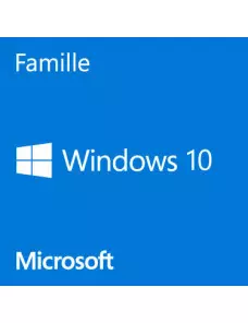 Microsot Windows 10 Famille 64 Bits OEM DVD 1 PC Fr