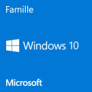 Microsot Windows 10 Famille 64 Bits OEM DVD 1 PC Fr
