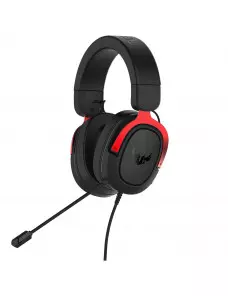 Micro Casque Asus TUF Gaming H3 Red PC/PS4 MICASTUFH3-RED - 1