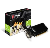 Carte Graphique MSI GT 710 2GD3H LP GT710 2Go DDR3 Silent Low Profile Carte Graphique MSI GT 710 2GD3H LP GT710 2Go DDR3 Silent Low Profile
