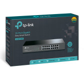 Switch RJ45 TP-Link TL-SG1016DE 10/100/1000 Mbps 16 Ports Rackable