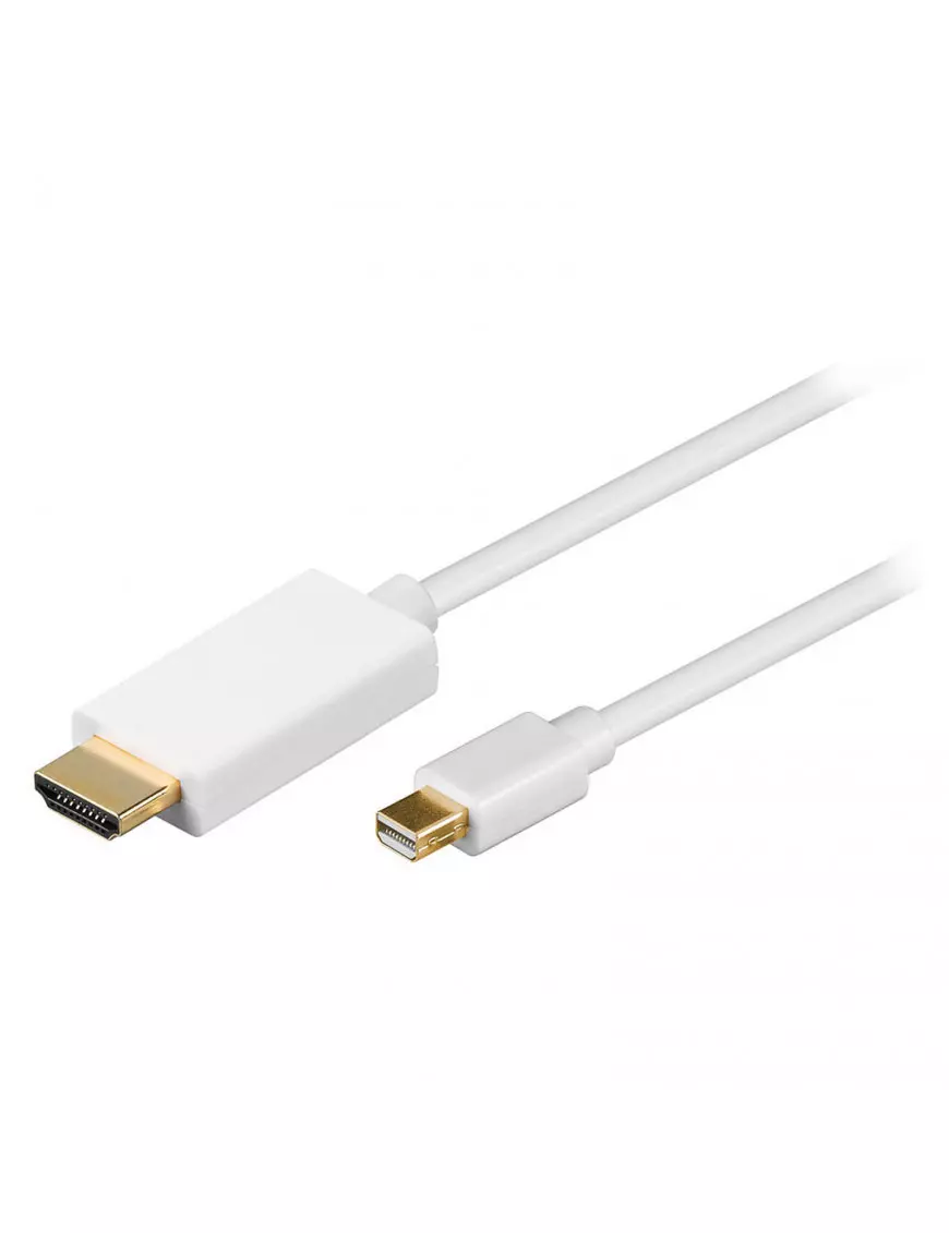 Cable Mini DisplayPort 1.2 vers HDMI M/M 3m 4k