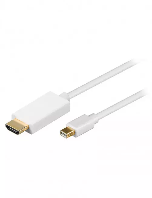 Cable Mini DisplayPort vers HDMI M/M 3M 1920x1080 CAMDP-HDMI-3M - 1