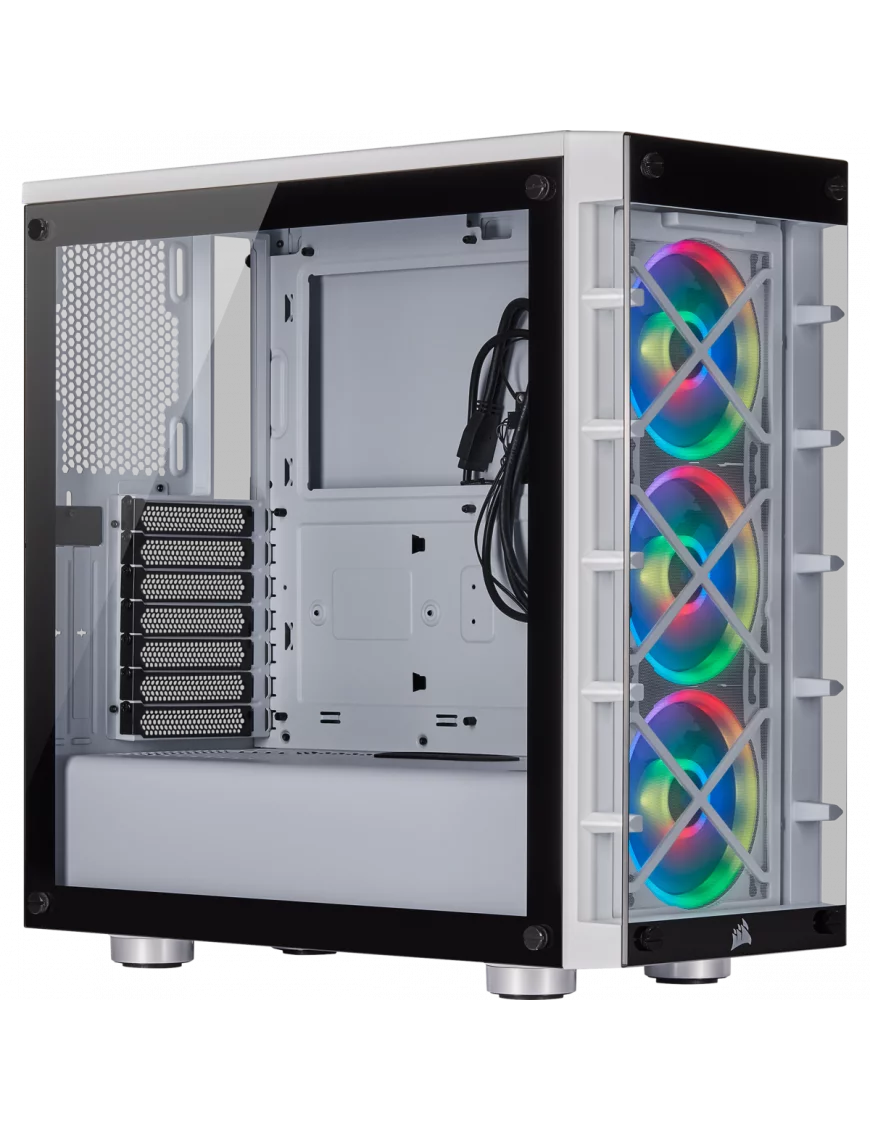 Boitier Corsair iCUE 465X RGB Blanc Corsair - 2