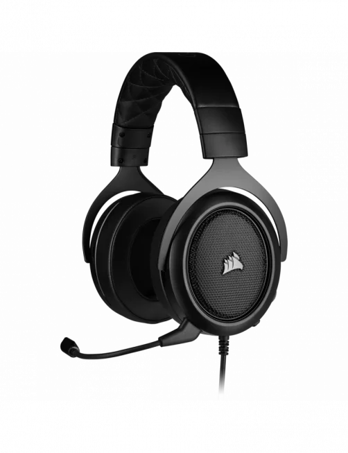Micro Casque Corsair HS50 PRO STEREO Carbone Gaming MICCOHS50PCARBONE - 1 Micro Casque Corsair HS50 PRO STEREO Carbone Gaming MICCOHS50PCARBONE - 1