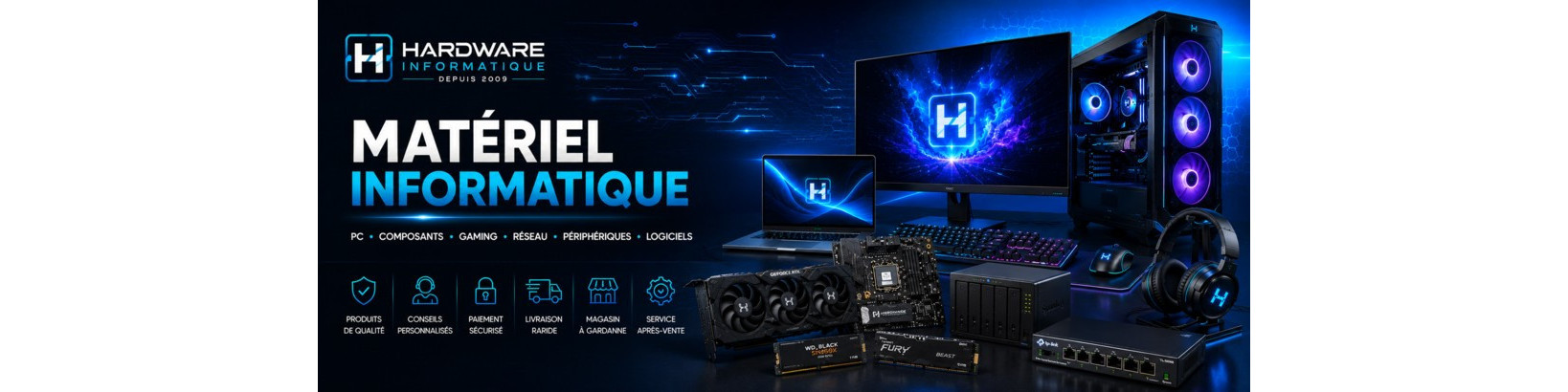 Matériel Informatique : PC, Composants & Périphériques