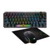 Clavier, souris, tapis, saisie