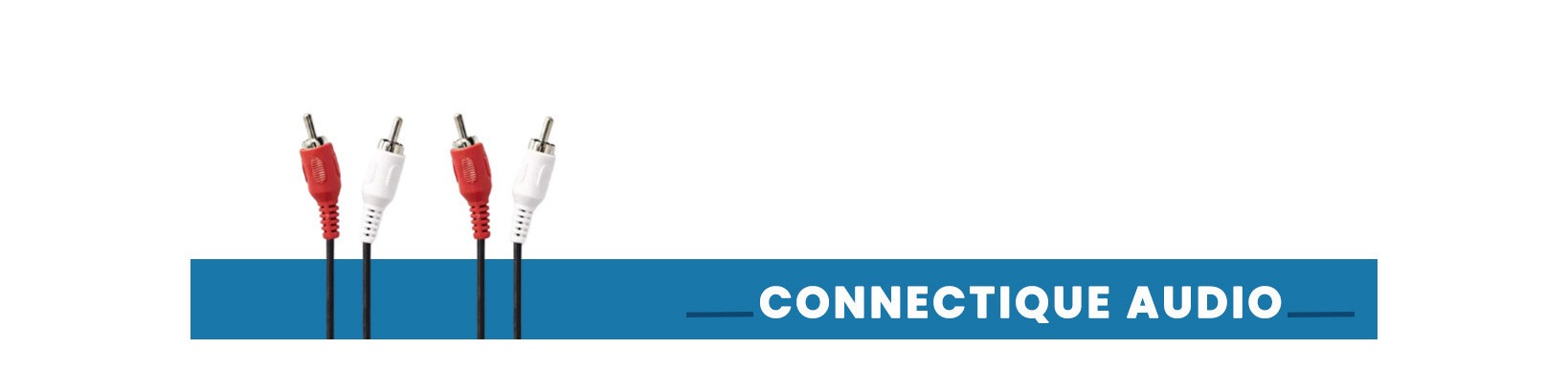 Connectique Audio